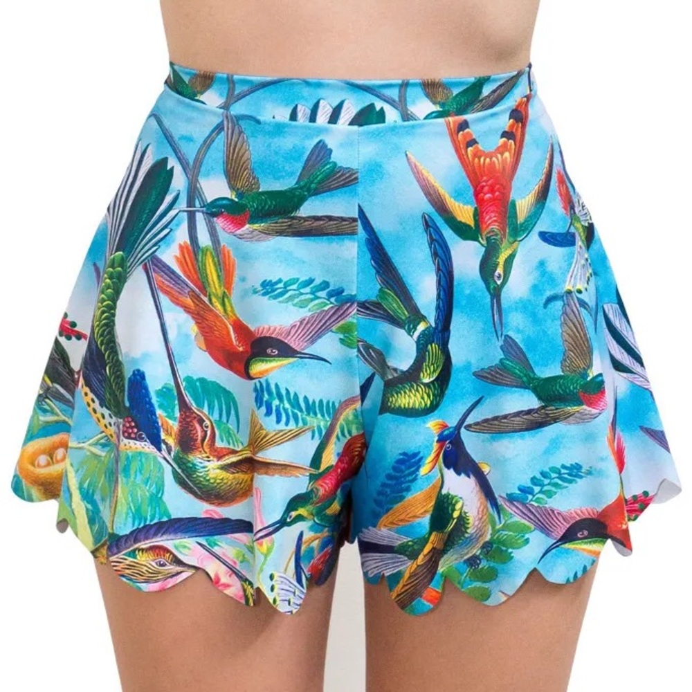 Blackmilk Birds in Paradise Shorties, size XL
